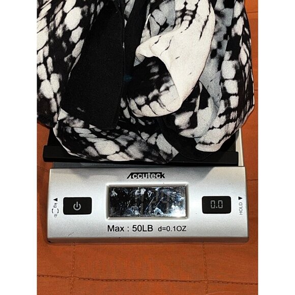 ALC Louis tie dye SILK Abstract Shift dress ruffle Size 4 Dress - Picture 10 of 10